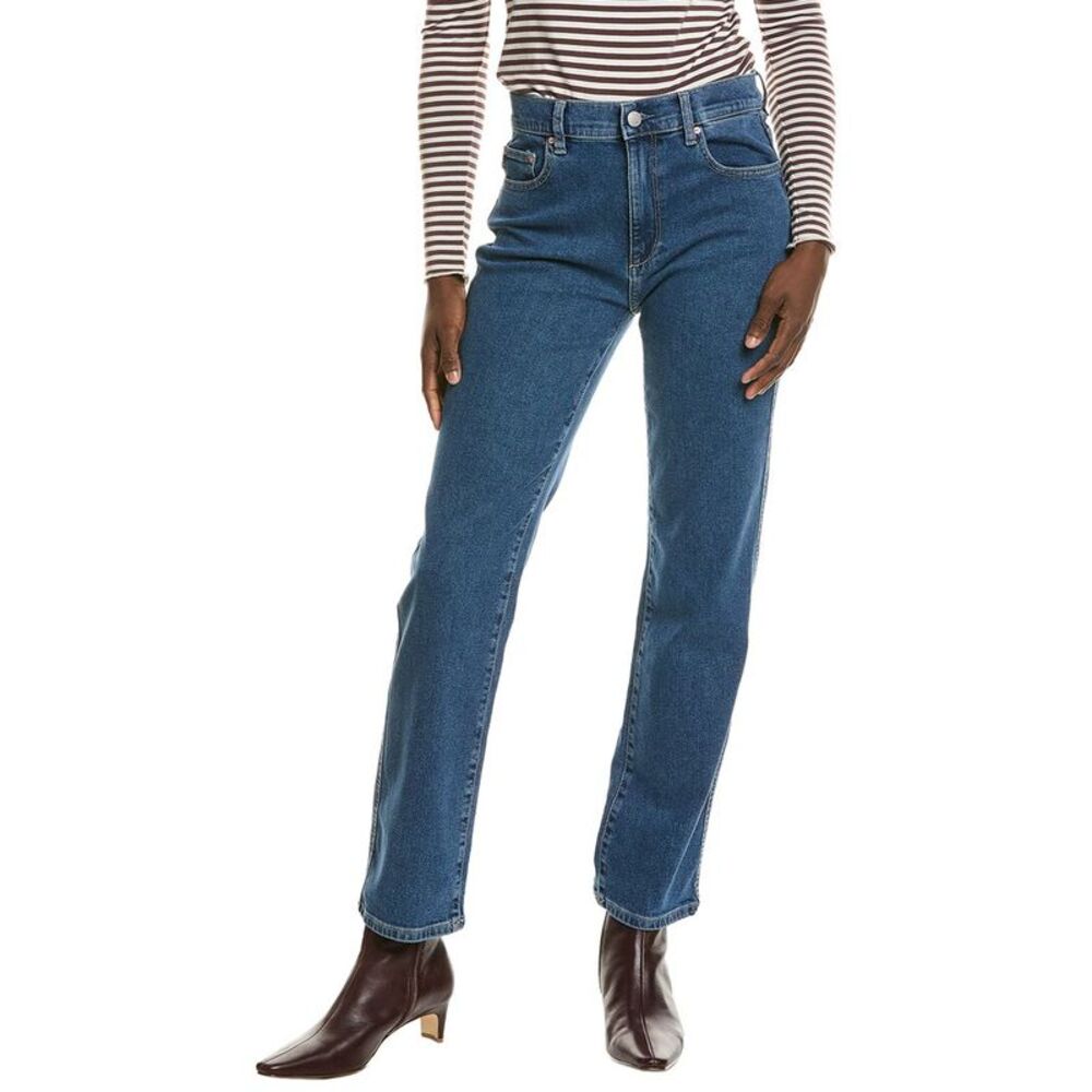 Dl1961 Womens Patti North Beach Straight Jean, Blue